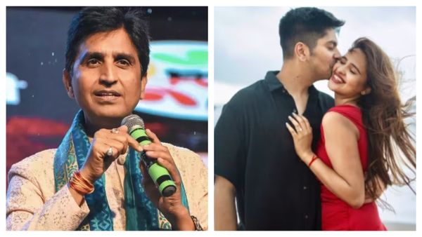 कुमार विश्वास के सामने ही पति की बाहो मे रोमांटिक हो गई लाडली अग्रता शर्मा, आंखो मे आंसू लिए मौन रह गए कविराज