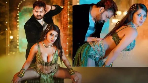 Pawan Singh Video: इस एक्ट्रेस के साथ शूटिंग करते हुए पत्नी को भूल गए पवन सिंह, कमर दबाकर करने लगे ये काम