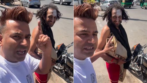 Puneet Superstar ने सरेआम किया IIT Baba का पर्दाफाश, गांजा सप्लाई करते हुए बनाया VIDEO