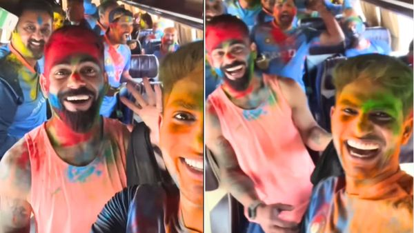 Holi 2025: विराट और शुभमन संग इस तरह होली खेलते दिखे रोहित शर्मा, क्रिकेटर ने जर्सी उतारकर किया डांस