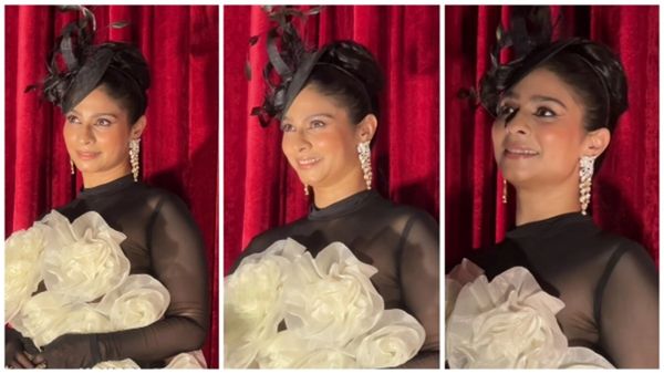 'उर्फी की बहन कुल्फी...', फैशन शो में अटपटी ड्रेस पहने पहुंची Tanisha Mukherjee, लोग बोले- ये क्या मजाक है...