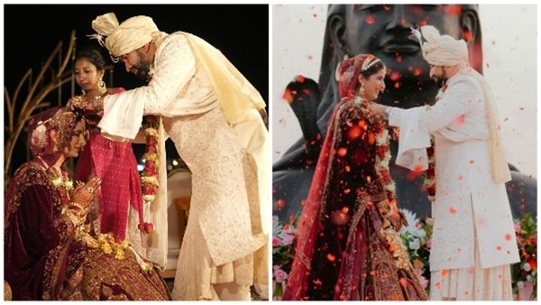 इस एक्ट्रेस ने आदियोगी में लिए सात फेरे, 35 की उम्र में बनि दुल्हन, तस्वीरें वायरल