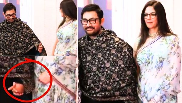 गौरी को लेकर मकाऊ फिल्म फेस्टिवल में पहुंचे Aamir Khan, एक सेकंड को नहीं छोड़ा नई गर्लफ्रेंड का हाथ, VIDEO