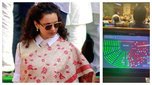 #WAQFAmendmentBill: आधी रात संसद भवन में क्या हुआ, कंगना रनौत ने दिखाई वोटिंग की इनसाइड तस्वीर