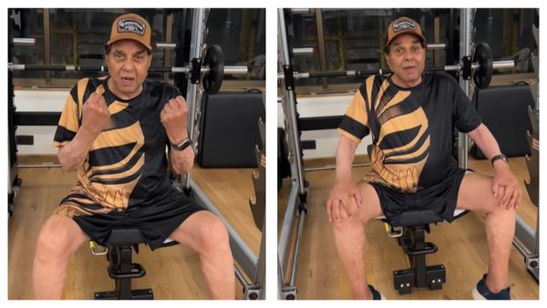 Dharmendra Gym: 89 की उम्र में धर्मेंद्र ने जिम में काटा गदर, लेग एक्सरसाइज के बाद दिखाई मजबूत टांगे