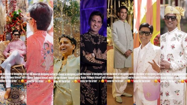 बेटी की शादी में कुमार विश्वास ने बदली इतनी पोशाकें, छा गया कविराज का फैशन, लगे जमाई से भी ज्यादा अच्छे