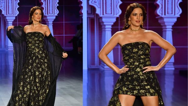 नताशा स्टेनकोविक ने रैंप वॉक करते-करते खोले स्कर्ट के बटन, बाद में जो किया उसे देख हैरान रह गया रूमर्ड BF