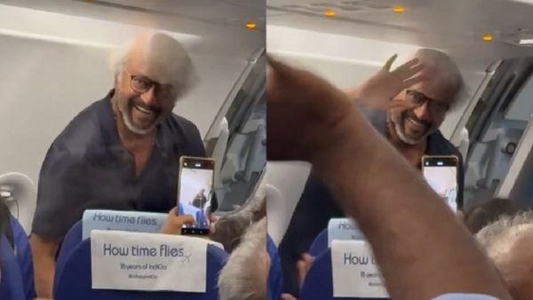 Rajinikanth ने अचानक फ्लाइट की इकॉनमी क्लास में मारी एंट्री, सादगी देख चिल्ला पड़े फैंस