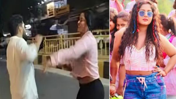 भोजपुरी एक्ट्रेस अंजना सिंह ने बीच सड़क पर काटा बवाल, प्रोड्यूसर को जमकर दी गालियां, Video!