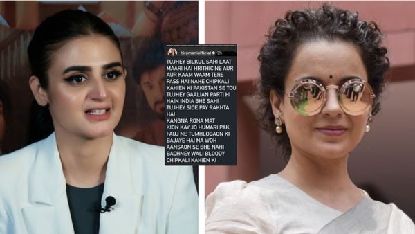 'तुझे ऋतिक ने सही लात मारी' कंगना रनौत पर पाकिस्तान की हीरामणी ने छोड़ी जुबानी मिसाइल, लोग बोले- बंकर ढूंढ अब