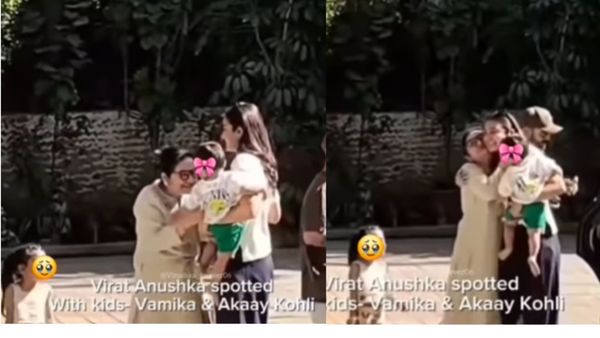 विराट और बच्चो को लेकर गर्मियो की छुट्टी मे मायके पहुंची अनुष्का, नानी ने अकाय को किया प्यार देखती रही वामिका