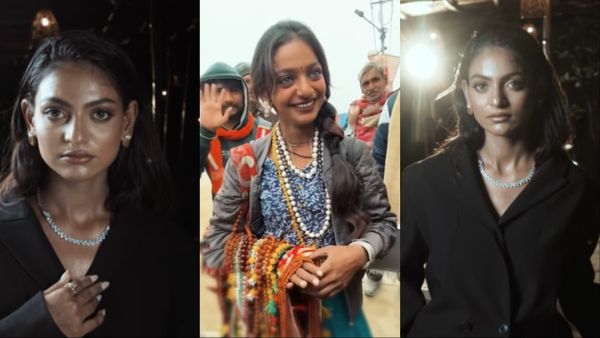 कुंभ में माला बेचने वाली Monalisa की पलटी किस्मत, पैंट सूट के साथ पहना हीरे का हार और बन गईं मॉडल