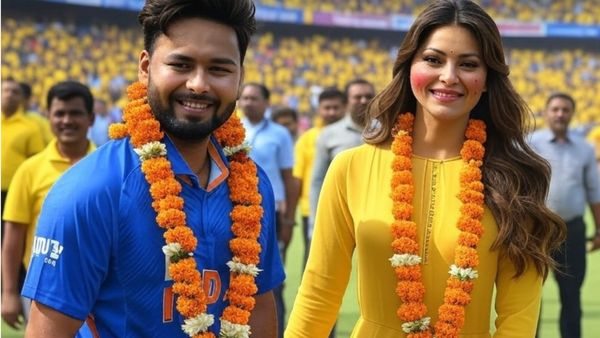 Fact Check: उर्वशी रौतेला-ऋषभ पंत ने किया रिलेशन का ऐलान? मैदान में डाल दी जयमाला? जानें