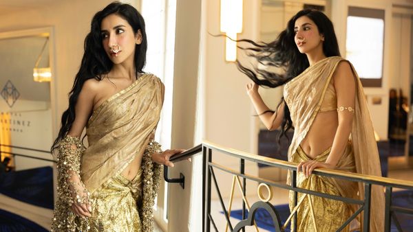 पारुल गुलाटी ने अपने कान्स 2025 डेब्यू को ऐसे किया पूरा, फ्यूचरिस्टिक साड़ी लुक के साथ धमाका