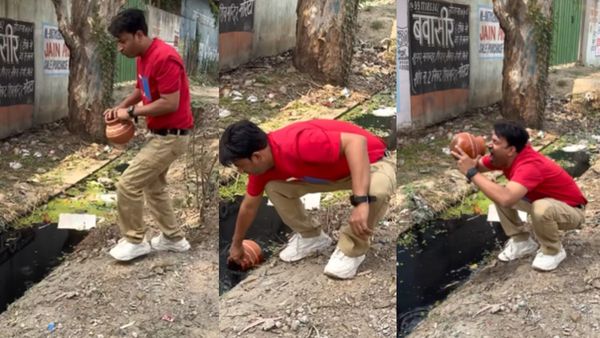 चाय-कॉफी या कोल्डड्रिंक नहीं.. गंदी नाली का पानी पीता है ये सुपरस्टार, Video देख हिल जाएगा दिमाग!