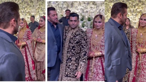 सोने से लदी मुस्लिम दुल्हनों को देखते रह गए सलमान खान, जानिए ये किसकी शादी में पहुंचे भाईजान