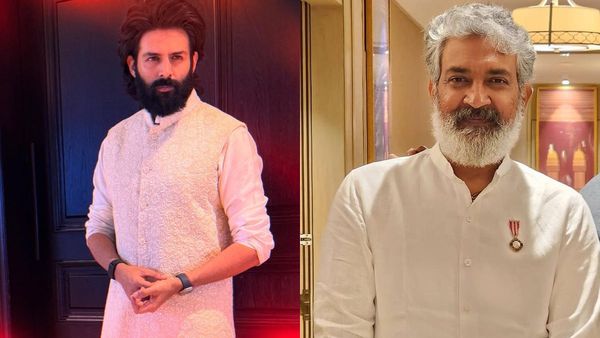 WAVES 2025 में कार्तिक आर्यन और एस.एस. राजामौली के वायरल स्टेज मोमेंट ने इंटरनेट पर मचाया धमाल