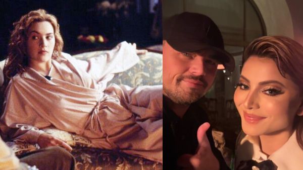 स्केच तो नहीं बनाया भाई ने.. टाइटैनिक एक्टर Leonardo DiCaprio से मिलीं उर्वशी रौतेला, लोग ऐसे ले रहे हैं मजे!