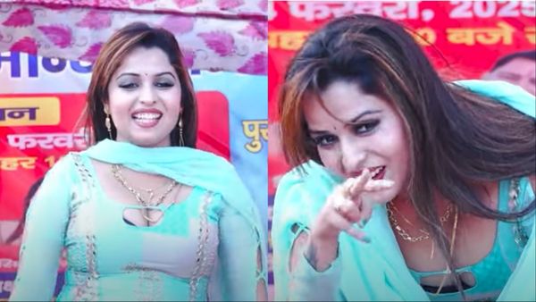 सपना चौधरी को लटको-झटकों को भी फेल कर रही ये हरियाणवी डांसर, एक झलक पाने के लि दूर-दूर से आ रहे लोग!