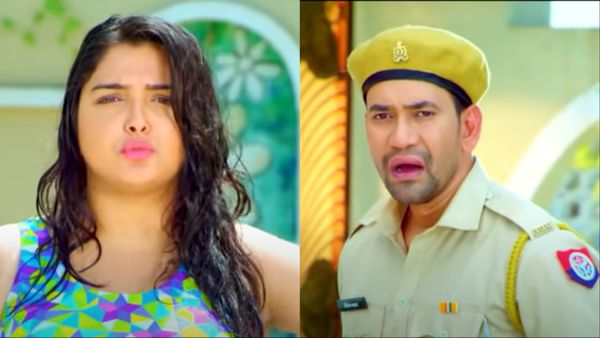 Bhojpuri Song: स्वीमिंग पूल में आम्रपाली को नहाता देख बहके निरहुआ, छोटे-छोटे कपड़ों में तो...
