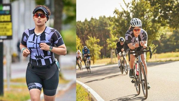 हर दिन 10 किमी दौड़, 40 किमी साइकलिंग और 1.5 किमी स्विमिंग.. सीमाएं पार कर रहीं हैं सैयामी खेर