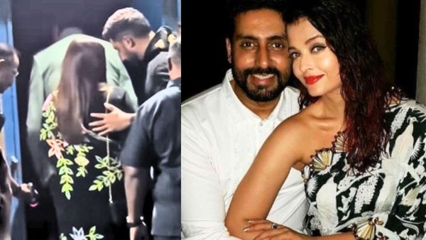 ऐश्वर्या राय के चेहरे से नजर नहीं हटा पाए अभिषेक बच्चन, भीड़ से पत्नी को यूं किया प्रोटेक्ट, छा गया VIDEO
