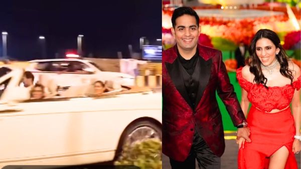 पत्नी श्लोका को नहीं बल्कि इस महिला को कार की फ्रंट सीट पर बैठाकर लाए आकाश अंबानी, VIDEO ने मचाई खलबली