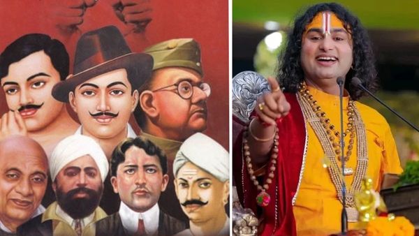 Aniruddhacharya ने शहीदों को भी नहीं छोड़ा? 'आजादी' को लेकर दिया विवादित बयान, भड़क गए लोग!