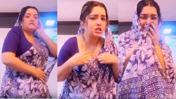 Bhojpuri Video: पेट पालने के लिए आम्रपाली दुबे को फिल्म के सेट पर करना पड़ता है ये काम, वीडियो उड़ा देगा होश