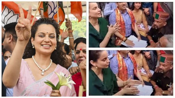 कंगना रनौत के पैरों के पास बैठा बुजुर्ग, नहीं की कोई मदद? अब इस वजह से ट्रोल हो रही हैं अभिनेत्री!