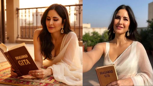 घर पर बैठकर भगवद् गीता पढ़ रहीं Katrina Kaif? सामने आई हैरान कर देने वाली फोटोज