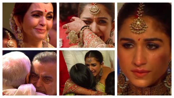 Ambani's Video: अनंत अंबानी से शादी कर बुरी तरह रोई थी राधिका, नीता-मुकेश अंबानी का भी फट गया कलेजा
