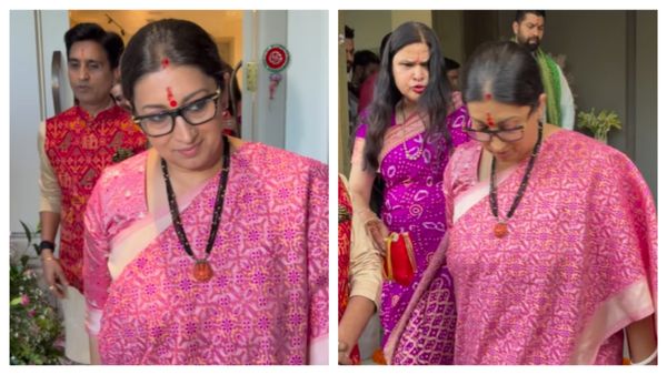 VIDEO: कुमार विश्वास के घर से निकली स्मृति ईरानी, पीछे से भाभी-भाभी करती रह गई पत्नी मंजू