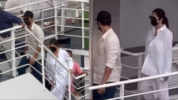 Katrina Kaif की ओवरसाइज शर्ट में छुपी 'गुड न्यूज'? फैंस बोले- बेबी बंप छुपा रही हो क्या?
