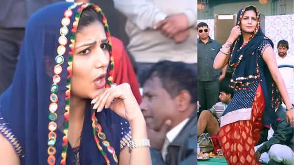 Haryanvi Song: मुंह में पल्लू दबा सपना चौधरी ने लगाए 'लत लग जाएगी' गाने पर ठुमके, जमकर लुटाए लोगों ने पैसे