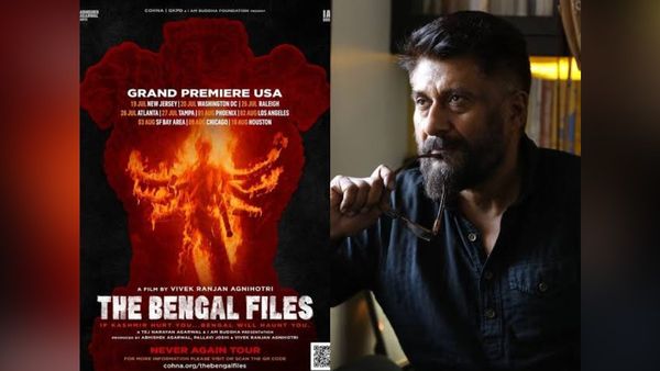 विवेक रंजन अग्निहोत्री ने रिलीज़ किया 'द बंगाल फाइल्स' के नेवर अगेन USA टूर का दमदार प्रोमो, सामने आई प्रीमियर