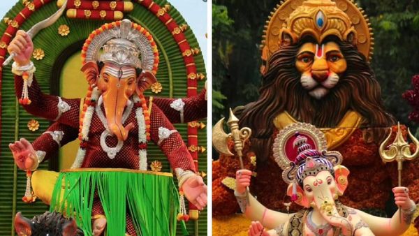 पिछले साल कंतारा, इस साल महावतार नरसिम्हा : गणपति पंडालों में दिख रही है इन फिल्मों की धूम