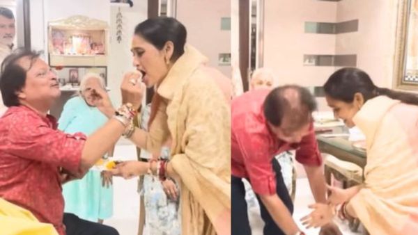 TMKOC: तारक मेहता में होगा दया बेन का कमबैक ? असित मोदी ने छुए दिशा वकानी के पैर, खुशी से झूम उठे फैन्स...