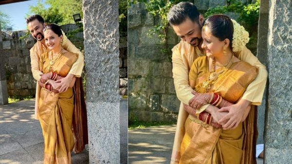 Gia Manek Wedding- 'गोपी बहू' के नाम से मशहूर जिया मानेक ने रचाई शादी, पति की बाहों में दिखीं बेहद खुश