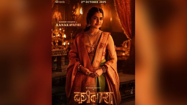 वरमहालक्ष्मी के दिन रिलीज हुआ होम्बले फिल्म्स की कंतारा चैप्टर 1 का दमदार पोस्टर, सामने आया कणकवती का लुक