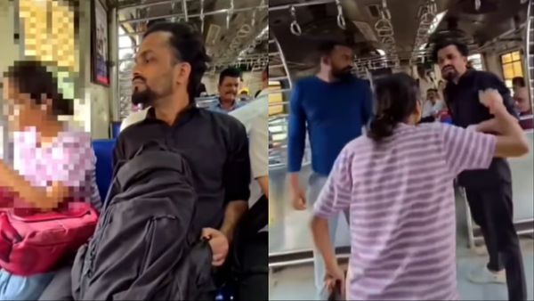 मुंबई लोकल में शर्मनाक करतूत! महिला को देखकर शख्स ट्रेन में कर रहा था गंदी हरकत, प्राइवेट पार्ट को...