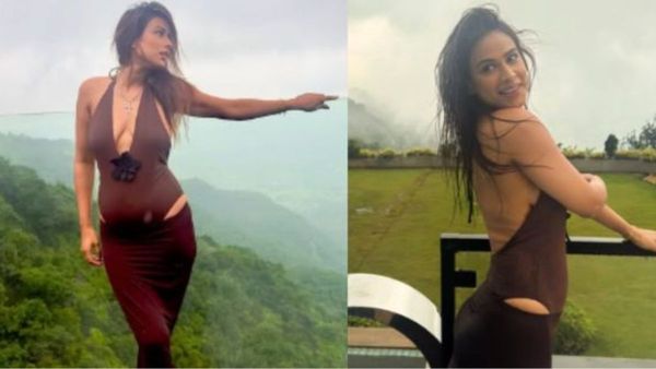 दोस्त की बर्थडे पार्टी पर ब्राउन ड्रेस में पहुंचीं Nia, तस्वीरें देख फैन्स बोले- उफ्फ टेम्परेचर हाई कर दिया..