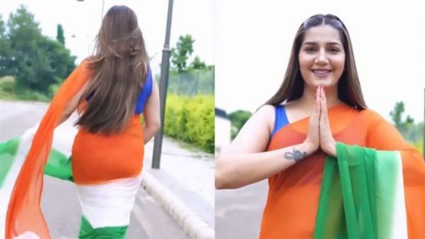 Haryanvi Song: स्वतंत्रता दिवस पर तिरंगा साड़ी पहन सपना चौधरी ने मजहब को लेकर कही ये बात, बोलीं- हिंदुस्तान...