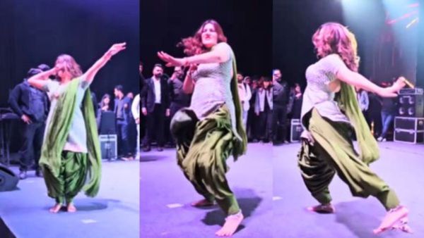 Haryanvi Song: फुर्तीला डांस करने के चक्कर में धड़ाम से गिरीं सपना चौधरी, VIDEO देख फैन्स की अटक गईं सांसें...