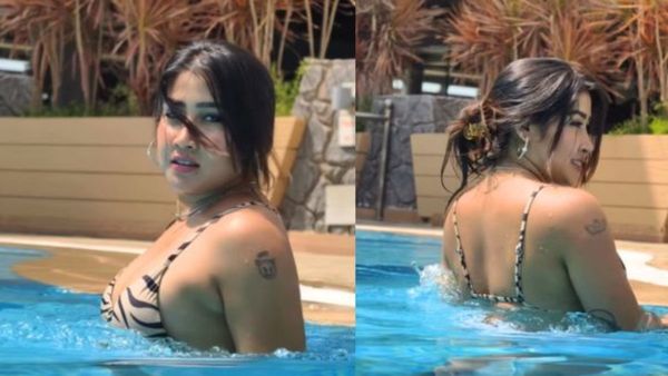 सोफिया अंसारी के Pool Video ने हाई किया टेम्परेचर, हुस्न देख उड़ जाएंगी रातों की नीदें