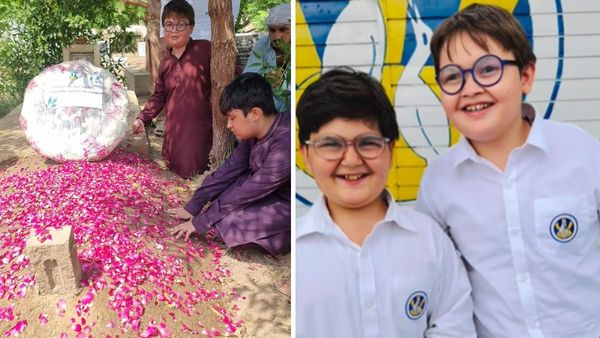 छोटे भाई की कब्र पर मायूस दिखे 'पीछे देखो' वाले अहमद शाह, सबको हंसाने वाले बच्चे पर टूटा दुखों का पहाड़