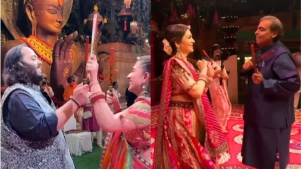 नीता अंबानी ने दी राधिका मर्चेंट को गरबा डांस में टक्कर! इंटरनेट पर छा गया सास-बहू का ये डांस वीडियो