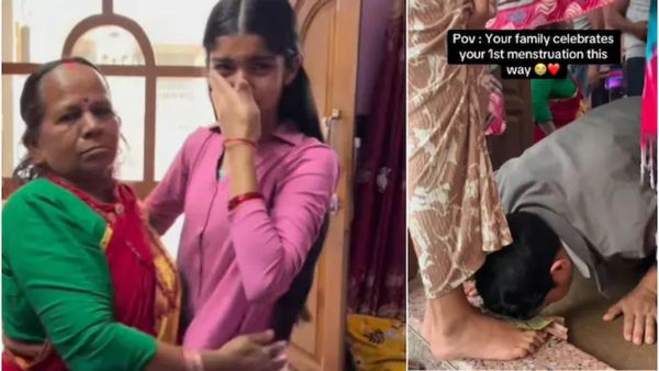 Must Watch- बच्ची को हुए पहली बार पीरियड्स, घर में हुआ ग्रैंड सेलिब्रेशन तो रोने लगी लड़की