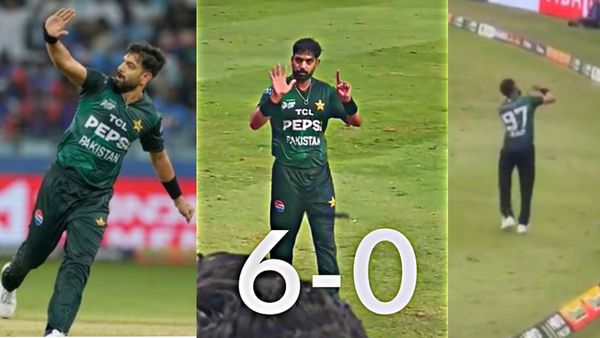 क्या है 6-0 और प्लेन क्रैश का इशारा? हार से तिलमिलाए Haris Rauf की हरकत पर भड़के लोग, वीडियो वायरल