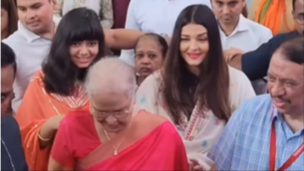 आराध्या में दिखी बच्चन परिवार की संस्कारी झलक! भीड़ में फंसी नानी को ऐसे दिया सहारा, वीडियो वायरल